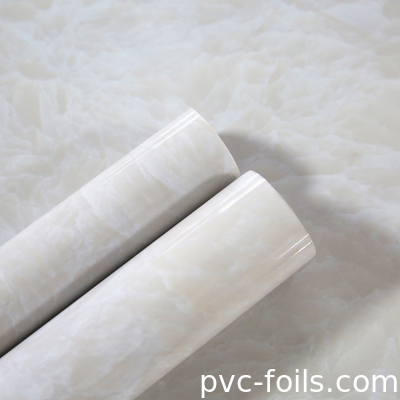 UV Direnci PVC Laminasyon Dekoratif Filmi PVC Pencere Kapakları için