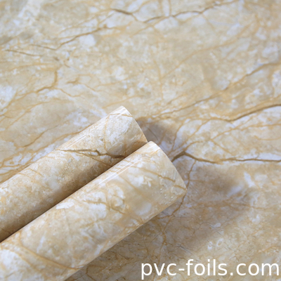 Yüksek Parlaklıklı UV Direncili PVC Laminasyon Filmi Plastik Pencere Kapakları İçin