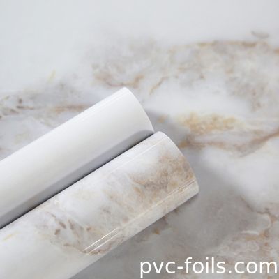 200 Mikron Yüksek Parlaklıklı PVC Film Ruloları PVC Pencere Kapakları İçin