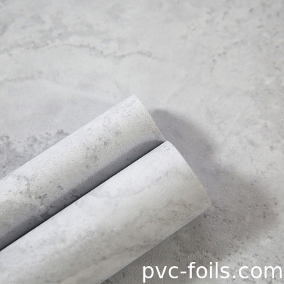 2D Laminasyon PVC Mobilya Film Rulo Özel Mermer Tasarımı
