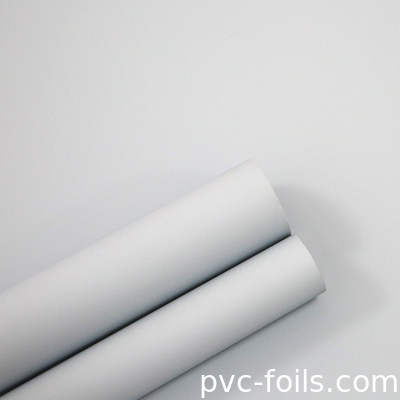 Satin Beyaz PVC Dekoratif Film Mutfak Dolabı Kapıları için Süper Mat