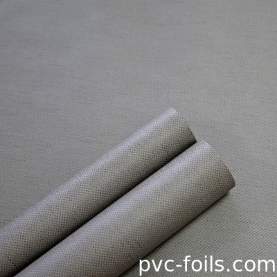 Membran Kapıları için Süper Mat Pvc Dekoratif Folyo Açık Gri Renkli