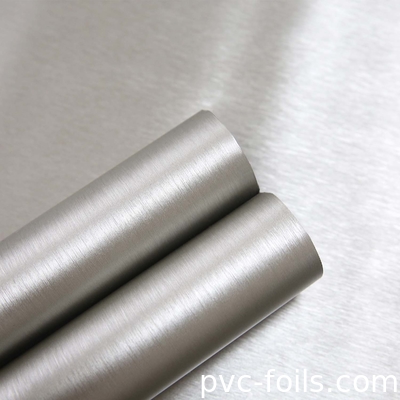 Metallik Tasarım İç Mobilya Dekorasyonu İçin PVC Laminasyon Filmleri