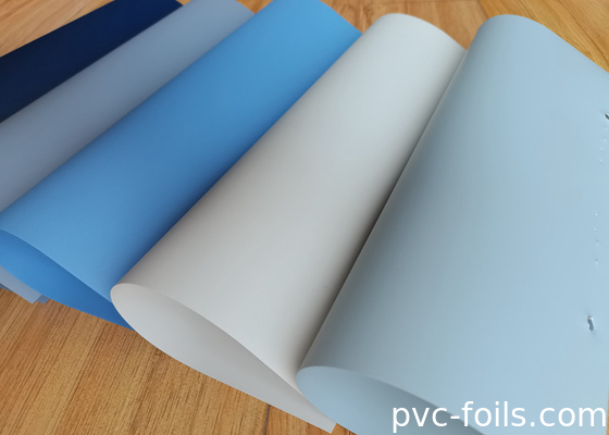 Mavi Süper Mat Katı Renkli DIY Ev Dekoru İçin Kendine Yapışkan PVC Filmi