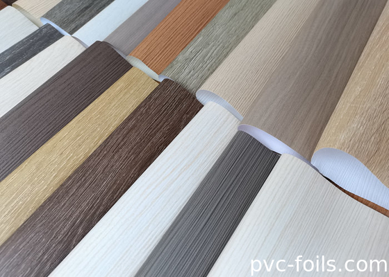 Foshan Ahşap Tanesi Kendine Yapışkan PVC Mobilya Dikkate Alınması