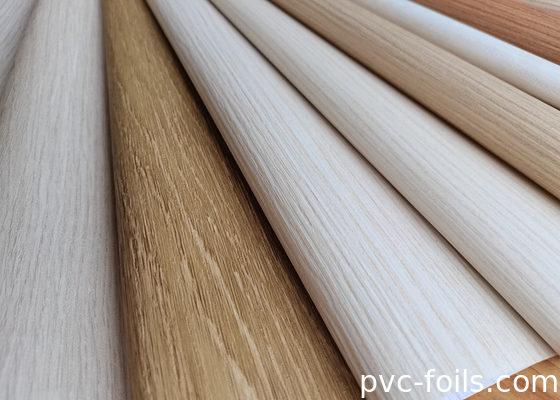 Doğal Ahşap Görünüm Mat PVC Dekoratif Film Mobilya Yenilenmesi için