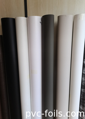 Akrilik levhalar için yüksek parlaklıklı katı renkli PVC dekoratif film 0.15mm kalınlığı