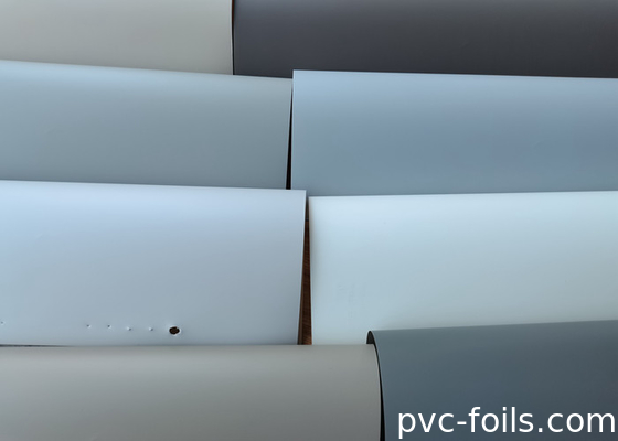 Sararmaya dayanıklı PVC Dekoratif Filmi WPC Profili Kaplama Filmi Kalınlığı 0.14mm