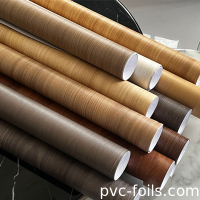 Su geçirmez kendi kendine yapışkan iç mekan Vinil Film Çizik Dirençli Dekoratif Yapıştırılmış Duvar Kağıdı Ev için PVC çıkartmalar