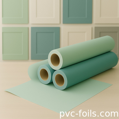 Kapılar ve Mobilya Dolabı Kapıları için Süper Mat Finish ile Lüks Yumuşak Dokunma PVC Filmi