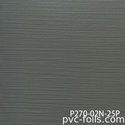 Süper Mat Gerçekçi Ahşap Damarlı PVC Dekoratif Film Vakum Pres İçin