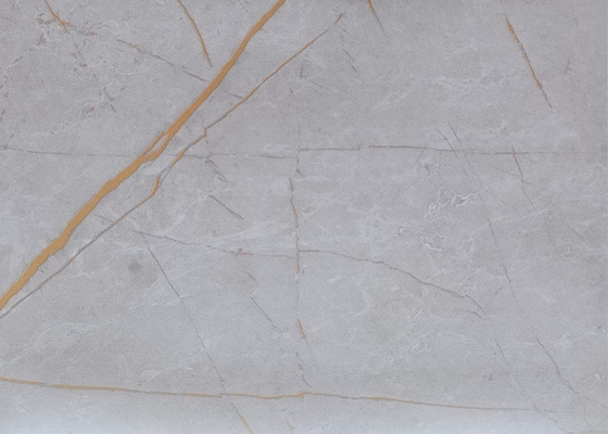 Mobilya Kaplaması İçin 0.50mm Dekoratif PVC Folyo Parlak Kaplama Mermer Tahıl