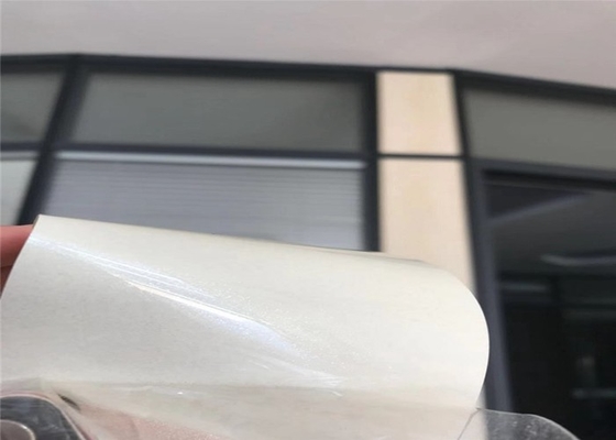 0.3mm Beyaz Parlak Pvc Film Rulo Mobilya Membran Kapılar