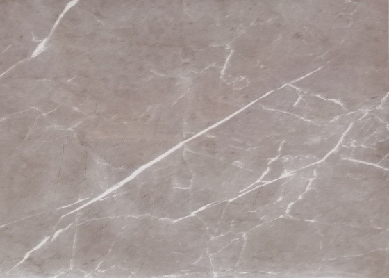 MDF Duvar Paneli İçin Gri Mermer Parlak PVC Film