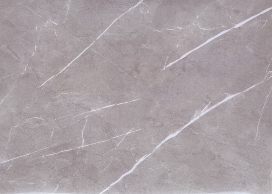 MDF Duvar Paneli İçin Gri Mermer Parlak PVC Film