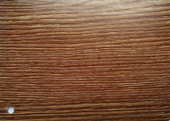 Kapılar Yüzey 0.35MM için Altın Meşe Ahşap Tahıl PVC Membran Folyo