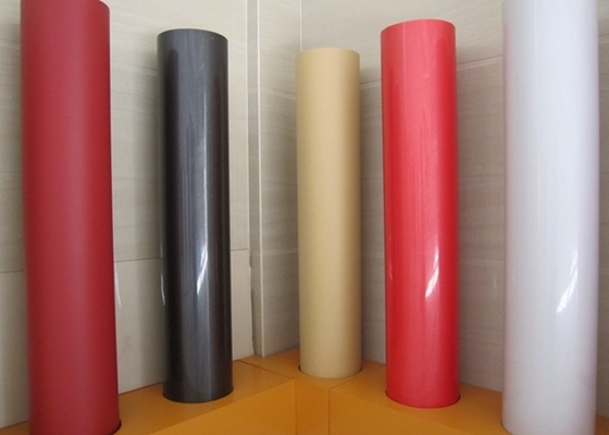 Mobilya Ana Kapı Mutfak Duvar Oturma Odası için 0.2mm Parlak Pvc Film