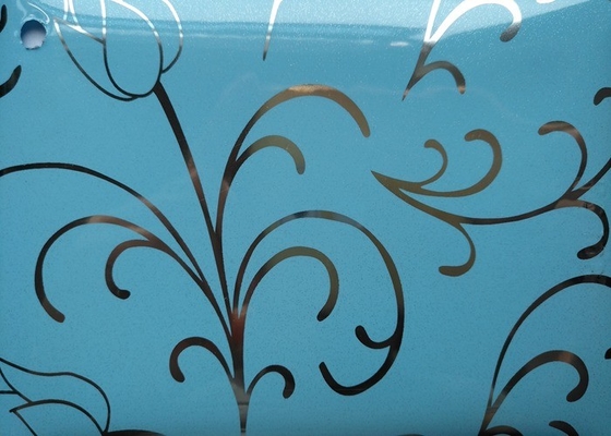 Çiçek Baskılı Kendinden Yapışkanlı Pvc Film 0.15mm 0.2mm Mutfak Dolabı