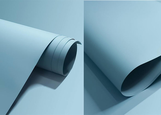 Mobilya Kapalı Düz ​​Renk Anti Scratch için Süper Mat Pvc Membran Folyo