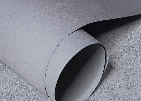 Çimento Tane PVC Dekoratif Folyo Rulo Membran Preslenmiş Yapışmaz