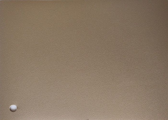 Kahverengi Düz Renk Kabartma PVC Mobilya Folyo Düşük Bakım