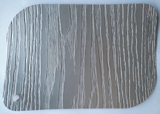 Gri PVC Laminasyon Levhaları 3D Kabartmalı Mobilya Örtüsü 0.30mm
