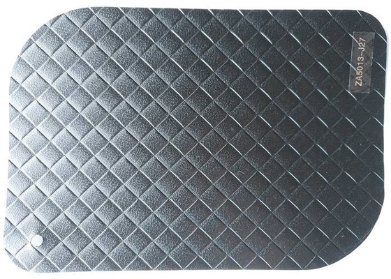 Gümüş Renk Kabartmalı PVC Dekoratif Folyo 0.50mm Kalınlık