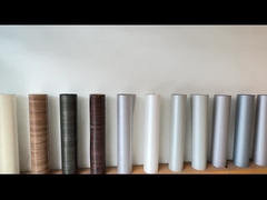 Mobilya Kaplaması İçin Sarı Düz ​​Renkli PVC Folyo 0.05mm-0.50mm